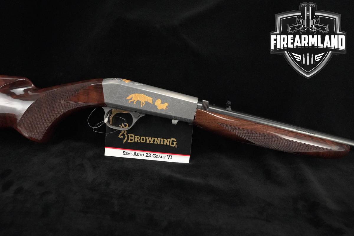 1997 Browning SA-22 Grade VI 22LR 19.4" Blued Browning Grade Six SA22