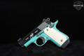 Kimber Micro Bel Air Special Edition .380 ACP Two-Tone Stainless & Bel Air Blue in Excellent Condition Image 3