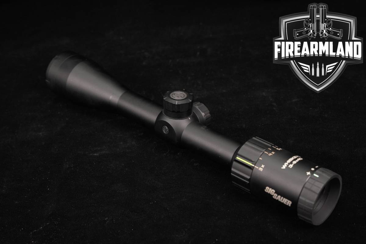 Sig Sauer WHISKEY3 3-9x40mm MOA SFP Duplex Reticle 1" Tube Scope Whiskey