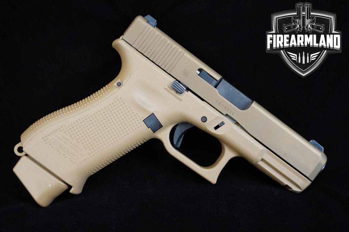 Glock 19X 9mm Coyote nPVD Glock 19-X G19x G-19X+3 MAGS & ORIG CASE