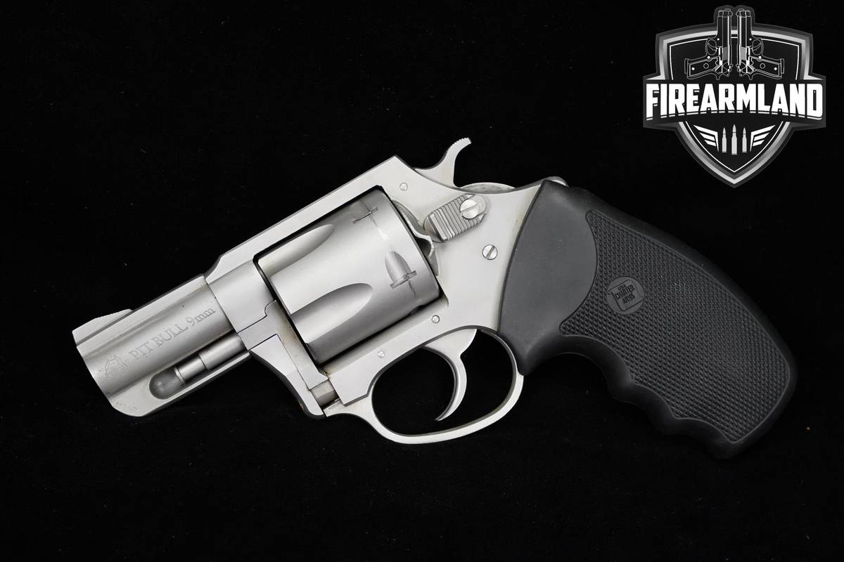 Charter Arms Pit Bull 9mm 2.2" Stainless DA/SA Self Defense Carry Revolver