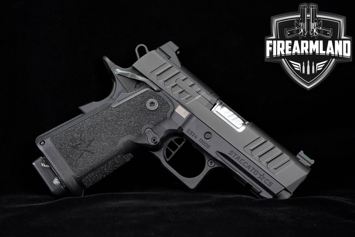 Staccato STI CS V3 9mm 2011-1911 3.5" +4 MAGS, ORIG CASE & HOLSTER