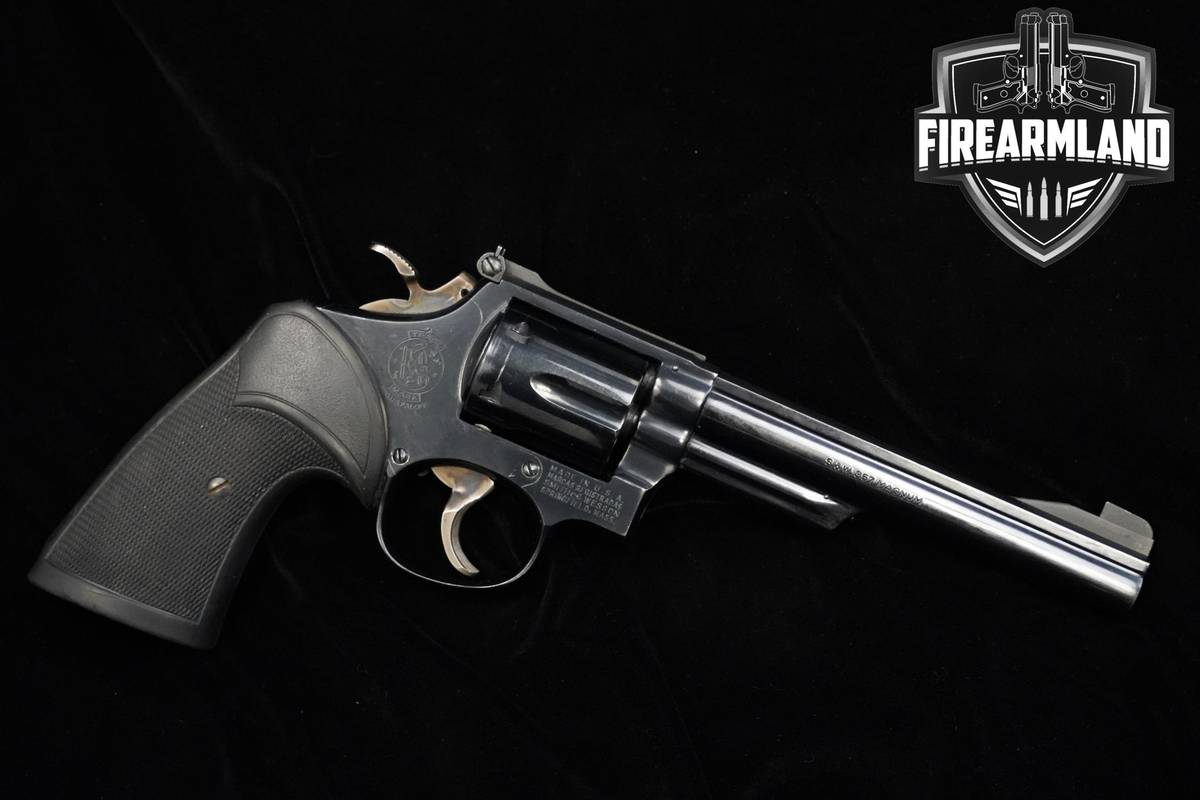 1971 Smith & Wesson (S&W) Model 19-3 Combat Magnum 357 Magnum 6" S&W 19-3
