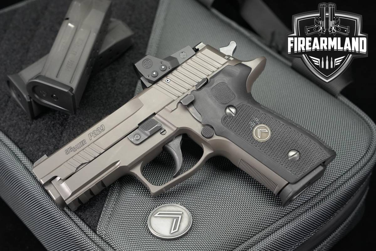 Sig Sauer P229 Legion Gray 9mm P-229 3.9" +Romeo1 Pro, 2 MAGS, ORIG CASE