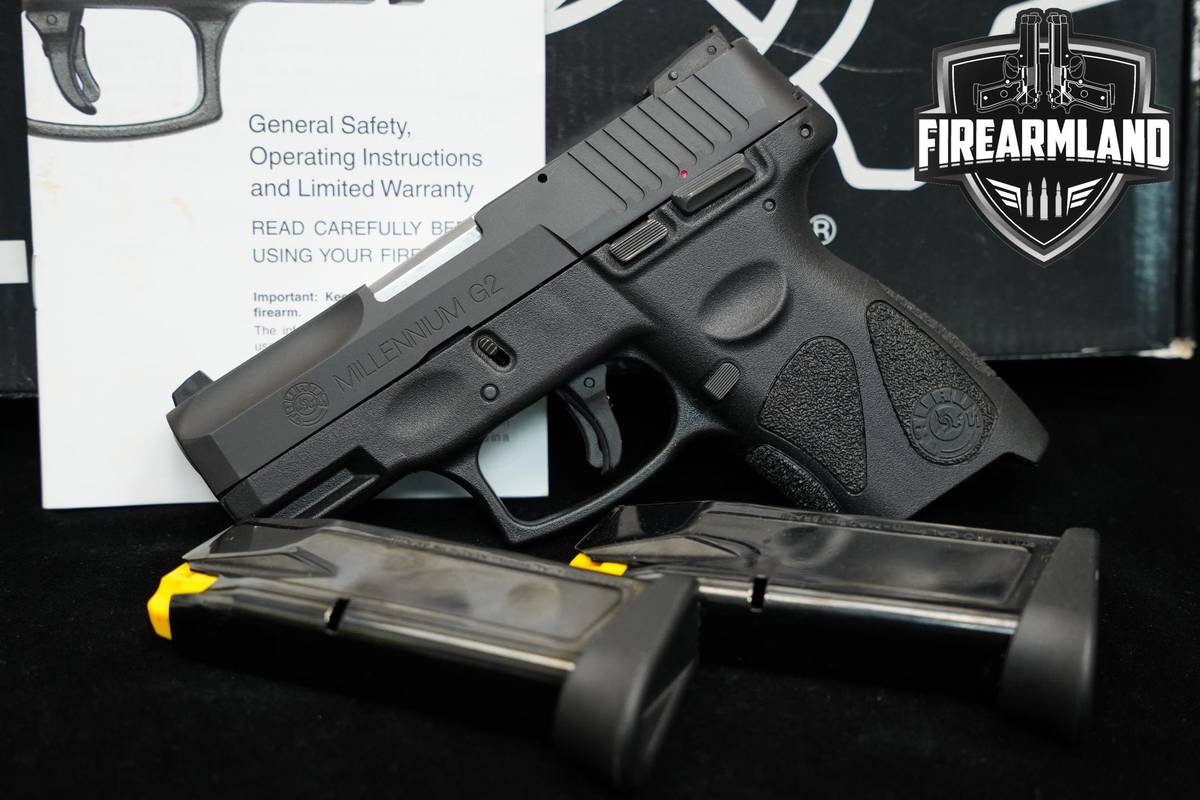 Taurus PT111 Millennium G2 9mm 3.2" PT-111 Carry Pistol+2 MAGS & ORIG BOX