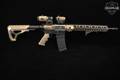 Palmetto State Armory (PSA) PA-15 5.56mm NATO Two-Tone Black & Tan in Good Condition Image 3