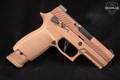 Sig Sauer P320 M18 Carry Manual Safety 9mm Luger Coyote Tan in Very Good Condition Image 4