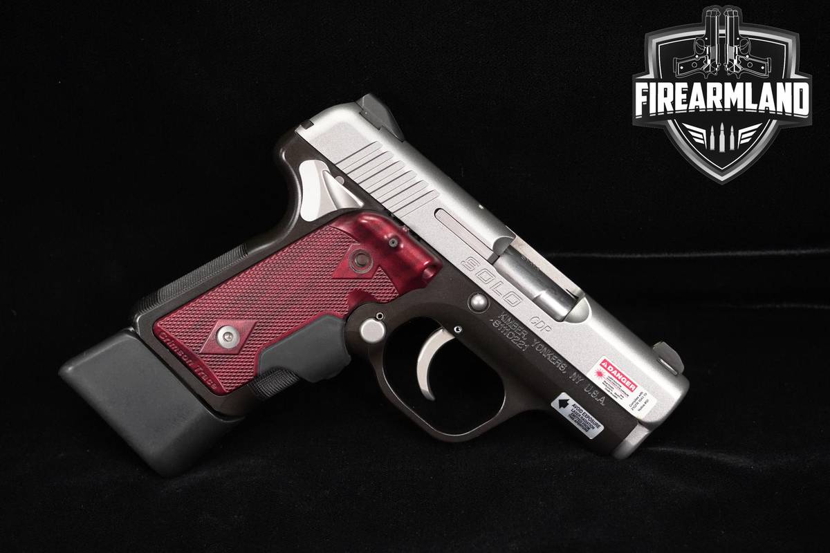 CUSTOM SHOP Kimber Solo CDP LG 9mm 2.7" Two-Tone Stainless
