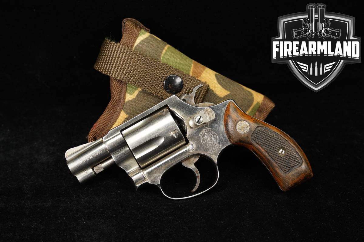 1987-1988 Smith & Wesson Model 37 Airweight S&W 38 Special 2" DA/SA M37