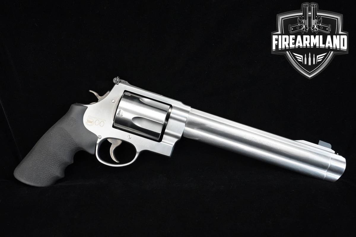 Smith & Wesson (S&W) Model 500 8.37" Stainless Steel S&W 500 M500 ORIG CASE