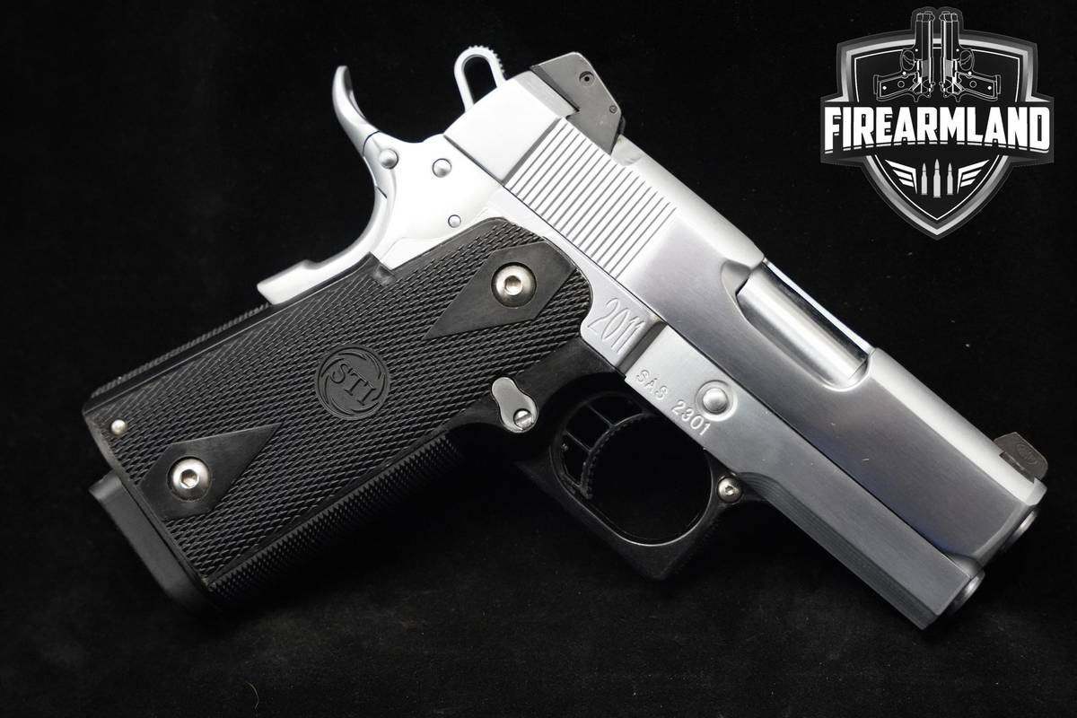 RARE CUSTOM BUILD! STI 2011 PRE-CS 40 S&W 3" 1911-2011 Staccato STI-2011