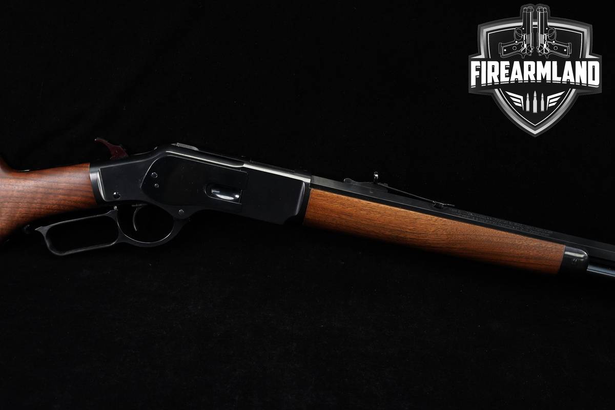 Winchester Model 1873 Sporter Octagon Straight Grip 357 Magnum 24.25" Blued