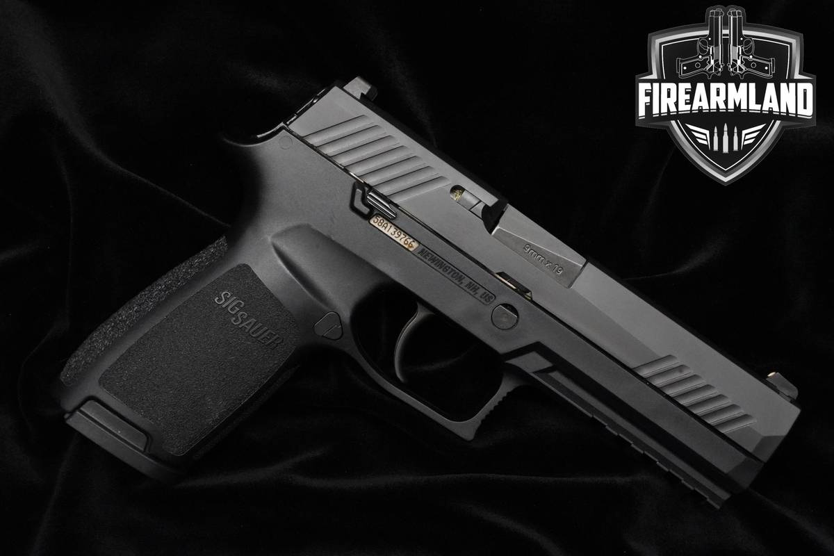 Sig Sauer P320 Full-Size 9mm 4.7" Nitron P320 +2 MAGS