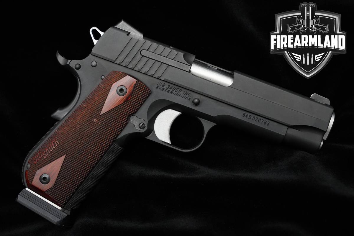 Sig Sauer 1911 Fastback Carry 45 ACP 4.2" Nitron 1911 Pistol Stainless 8+1