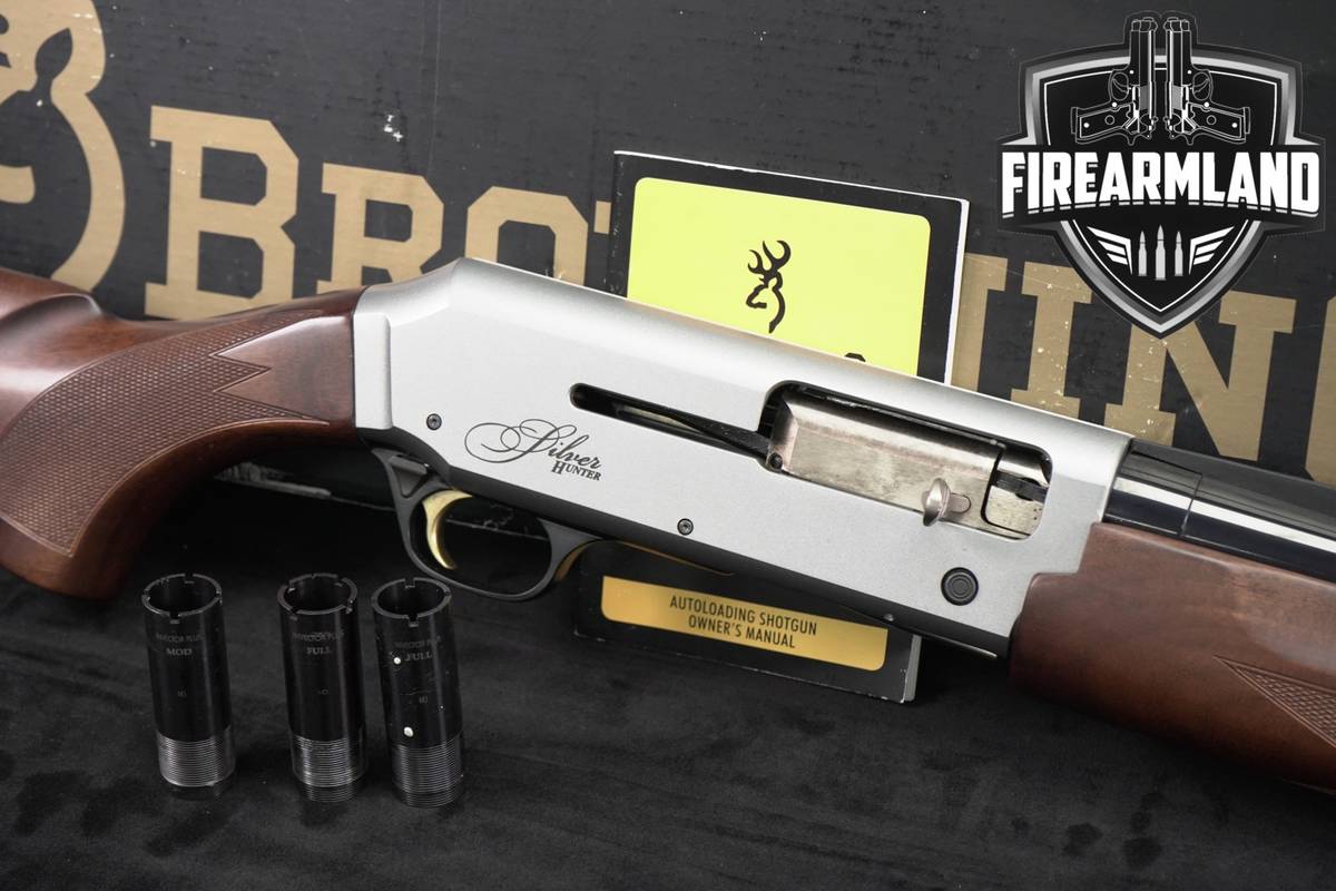 2010 Browning Silver Hunter 12-Gauge Back-bore Invector-Plus +ORIG BOX