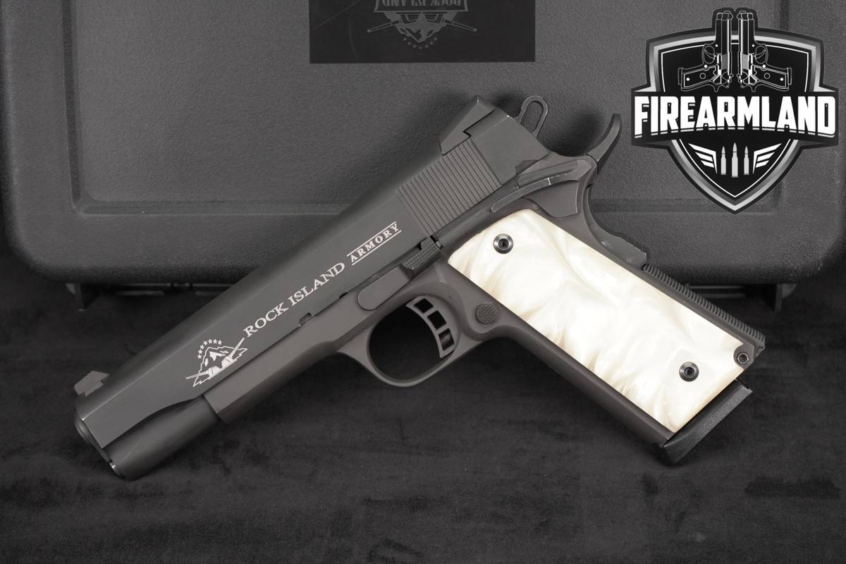 Rock Island Armory RIA M1911 A1 FS Tactical 45 ACP 1911 5" +ORIG CASE