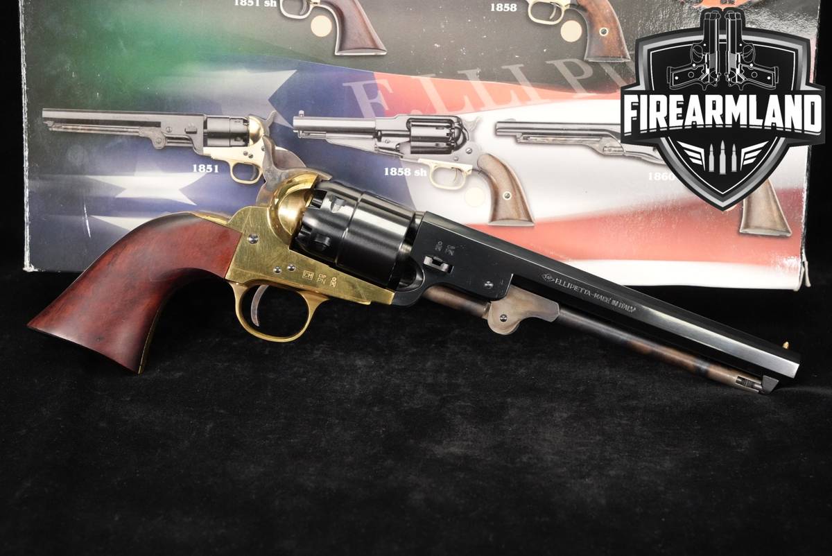 F.lli Pietta 1851 Navy Reb Nord 44 BPM Flli 7.25" OCTAGON +ORIG BOX