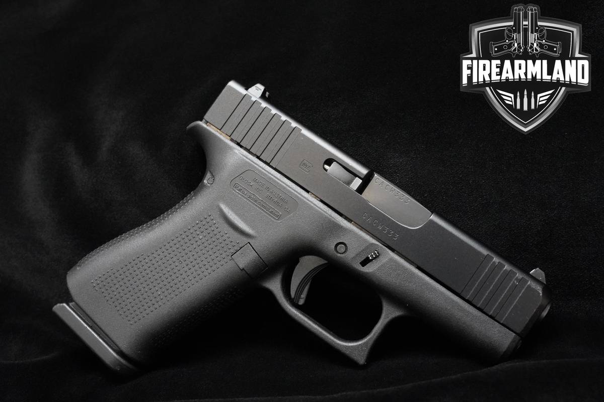 Glock 43X Crossover 9mm 3.41" Glock G43X +3 MAGS & ORIG CASE