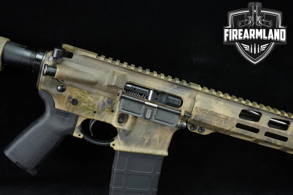 Ruger AR-556 MPR Multi-Purpose Rifle 5.56 NATO AR15 18" Camouflage AR556