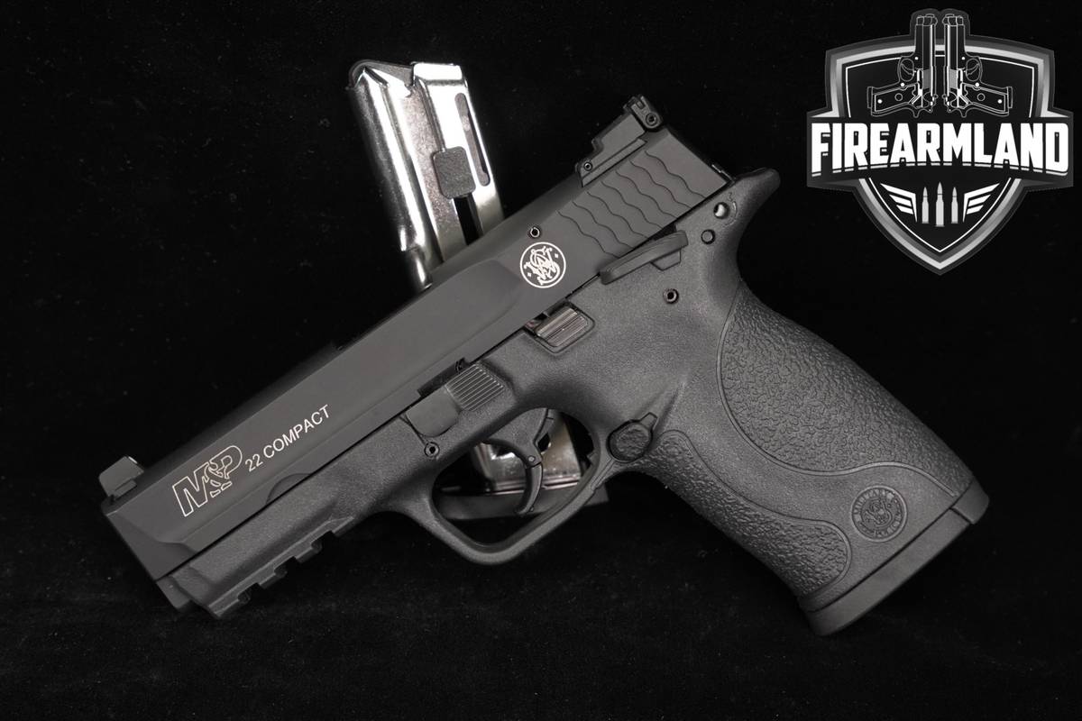 Smith & Wesson M&P22 Compact S&W 22LR 3.56" M&P 22 THREADED +2 MAGS