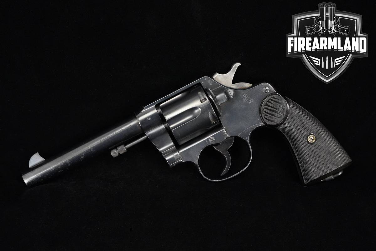 BRITISH-SERVICE 1918 Colt New Service 455-Webley 5.5" Colt New-Service WW1