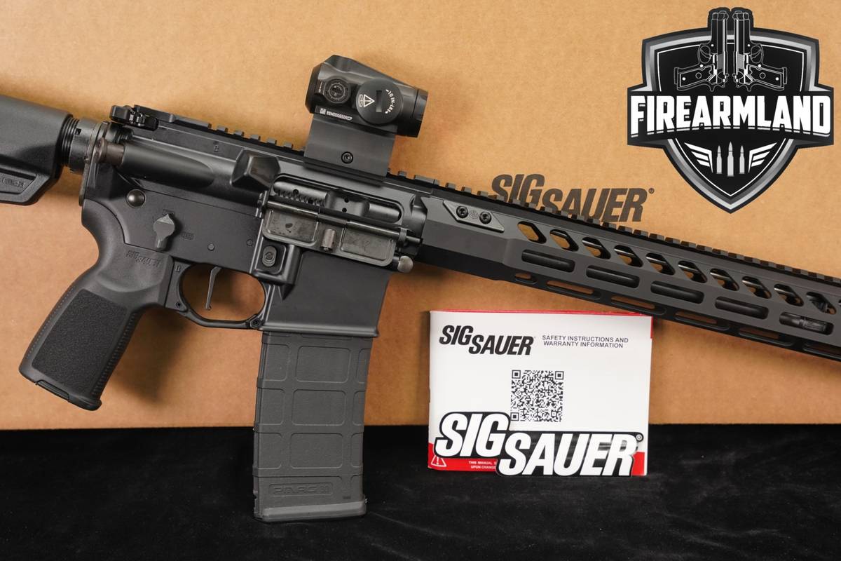 Sig Sauer M400 FORGE 5.56 NATO AR-15 AR15 16" M-400 +ORIG BOX, ROMEO OPTICS