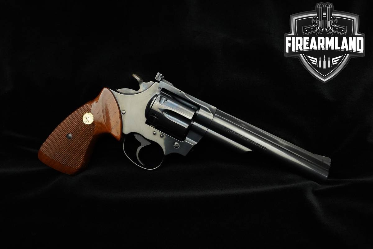 1980 Colt Trooper MK III 22LR 6" Blued Colt DA/SA
