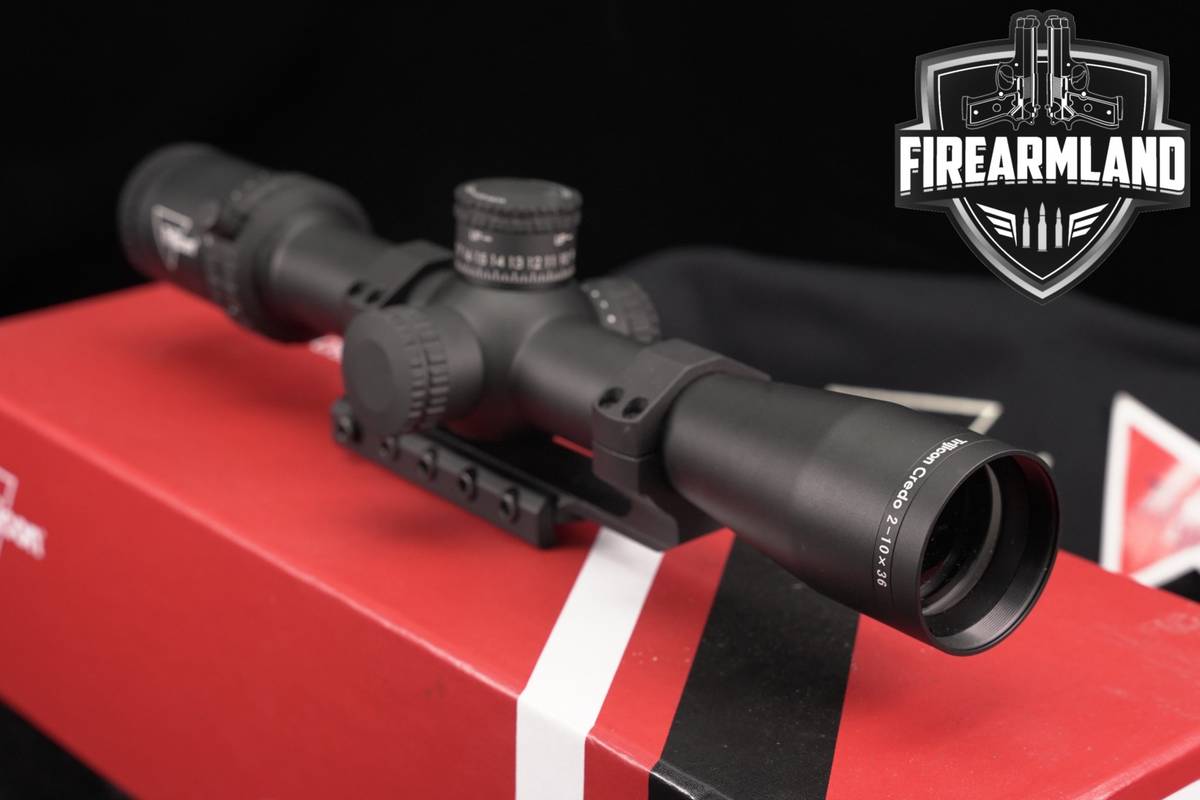 Trijicon Credo 2-10x36mm Red MOA Precision Tree Reticle FFP Scope +ORIG BOX