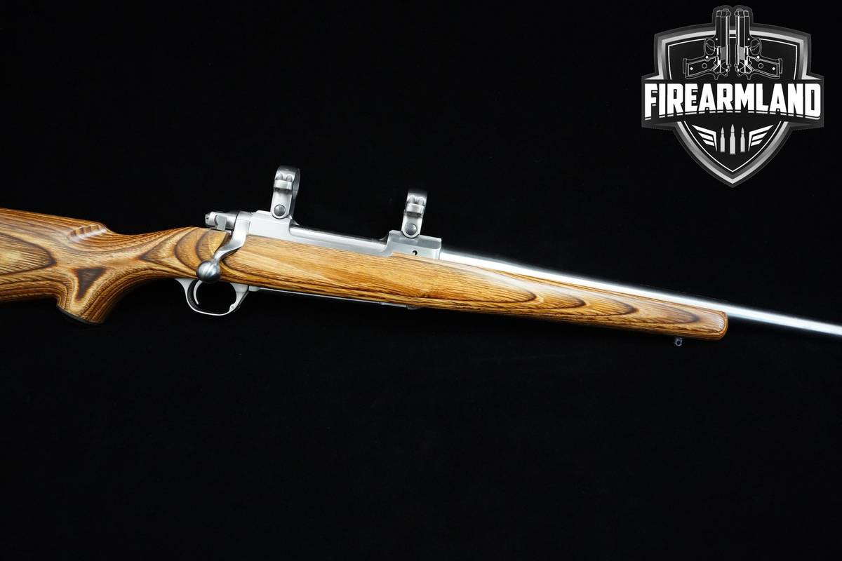 STUNNING 2001 Ruger M77 Mark II Stainless 338 Win Magnum Ruger M-77 Mark 2
