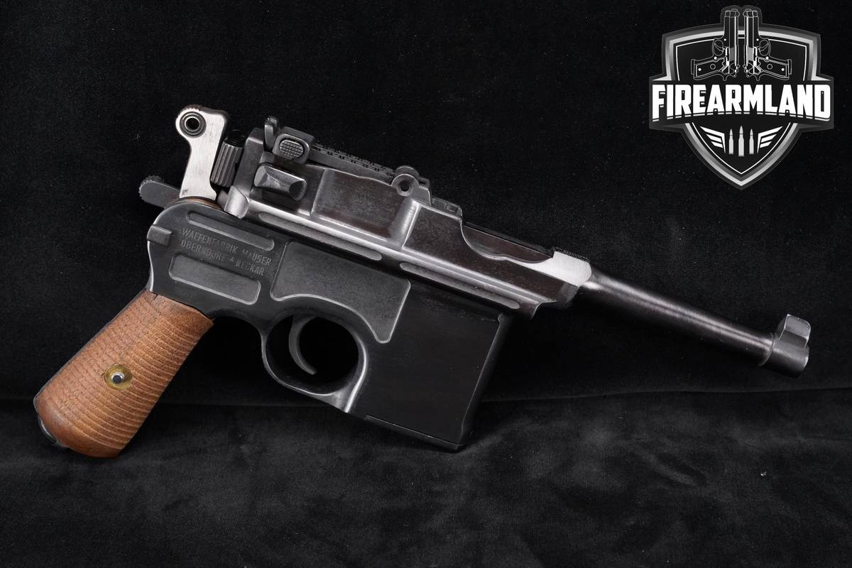 HAN-SOLO 1923-1930 Mauser C96 M1921 Bolo 7.63mm-Mauser 5.5" Blued C-96