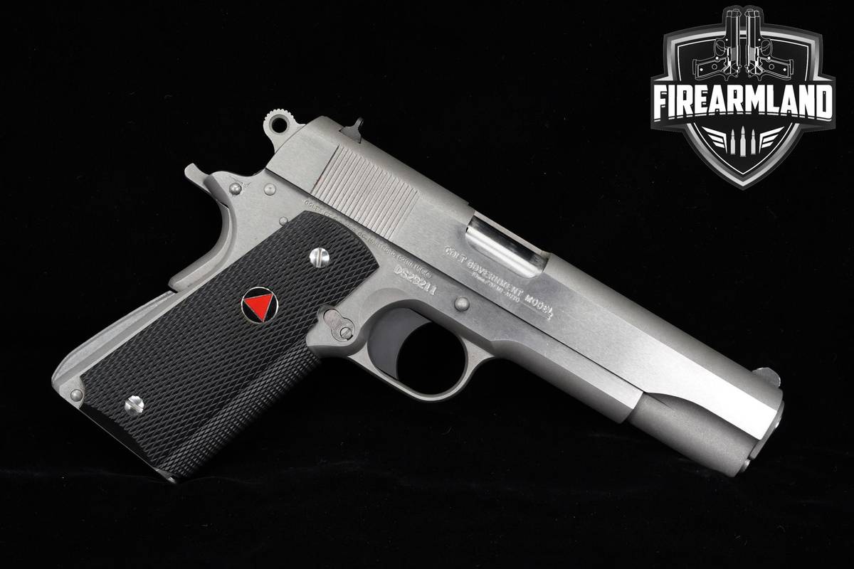 Colt Delta Elite Series 80 10mm 1911 5" Stainless Pistol +2 MAGS & OG CASE