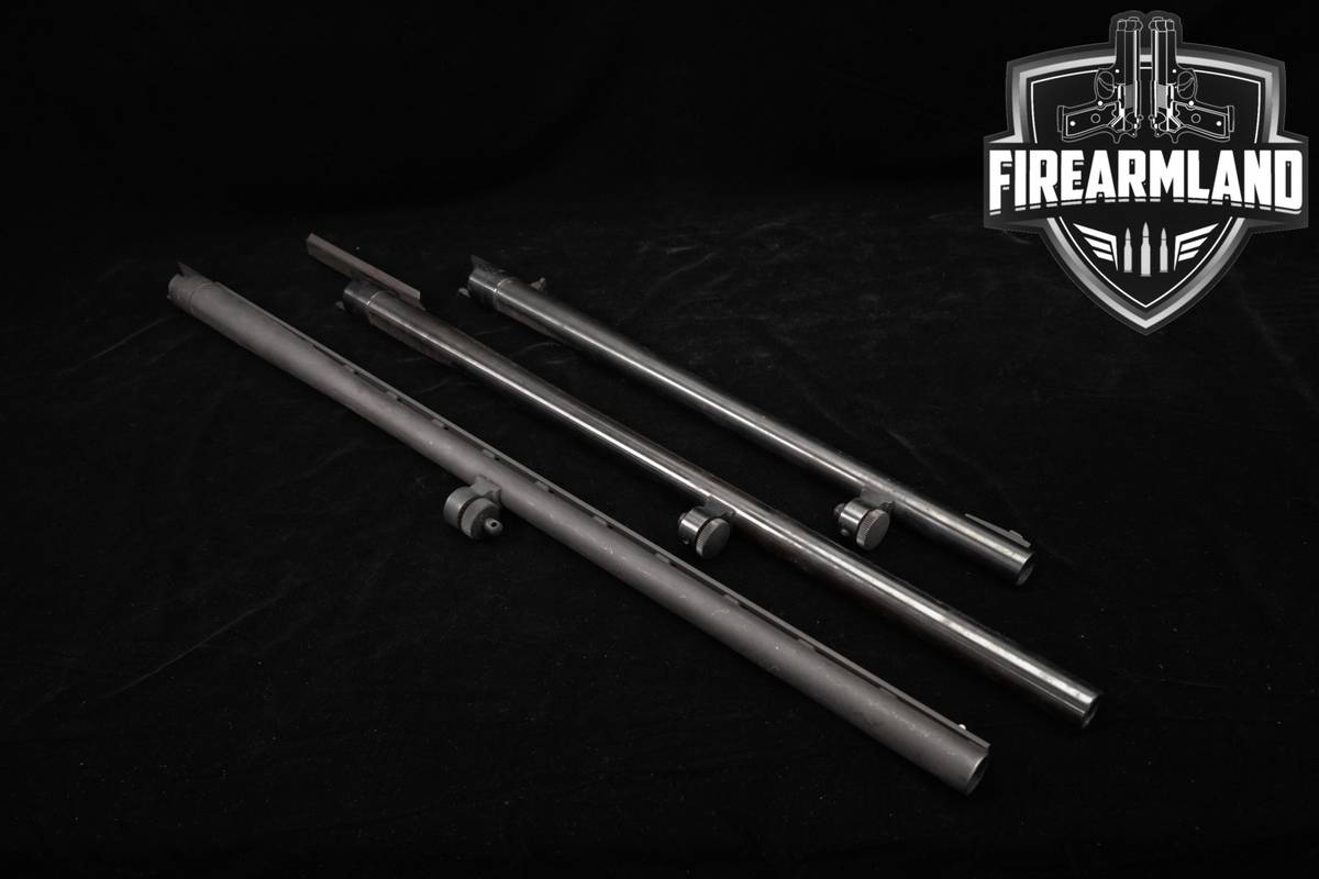 3-BARREL SET Mossberg 500 12-Gauge Blued M500