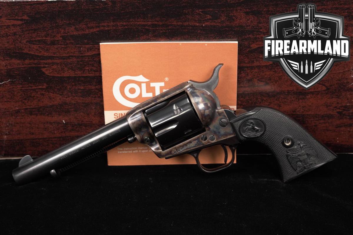 1979 Colt Single Action Army Third Generation 357 Magnum 5.5" SAA +ORIG BOX