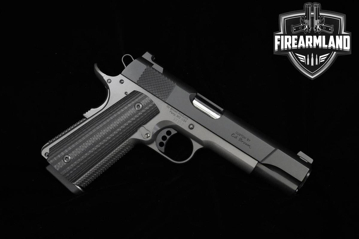 Ed Brown Custom 1911 38 Super Ed-Brown HI-POWER CUT 1911A1 1911-A1 ORG CASE
