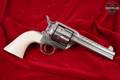 A. Uberti Model 1873 Cattleman Factory Engraved .45 ACP Stainless in Good Condition Image 3