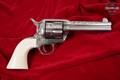 A. Uberti Model 1873 Cattleman Factory Engraved .45 ACP Stainless in Good Condition Image 4