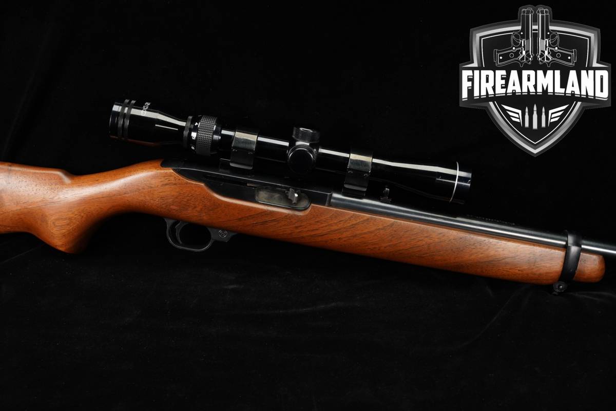 1968 Ruger Model 44 Rem Mag 18.5 Blued & Walnut M44 Carbine +TASCO SCOPE