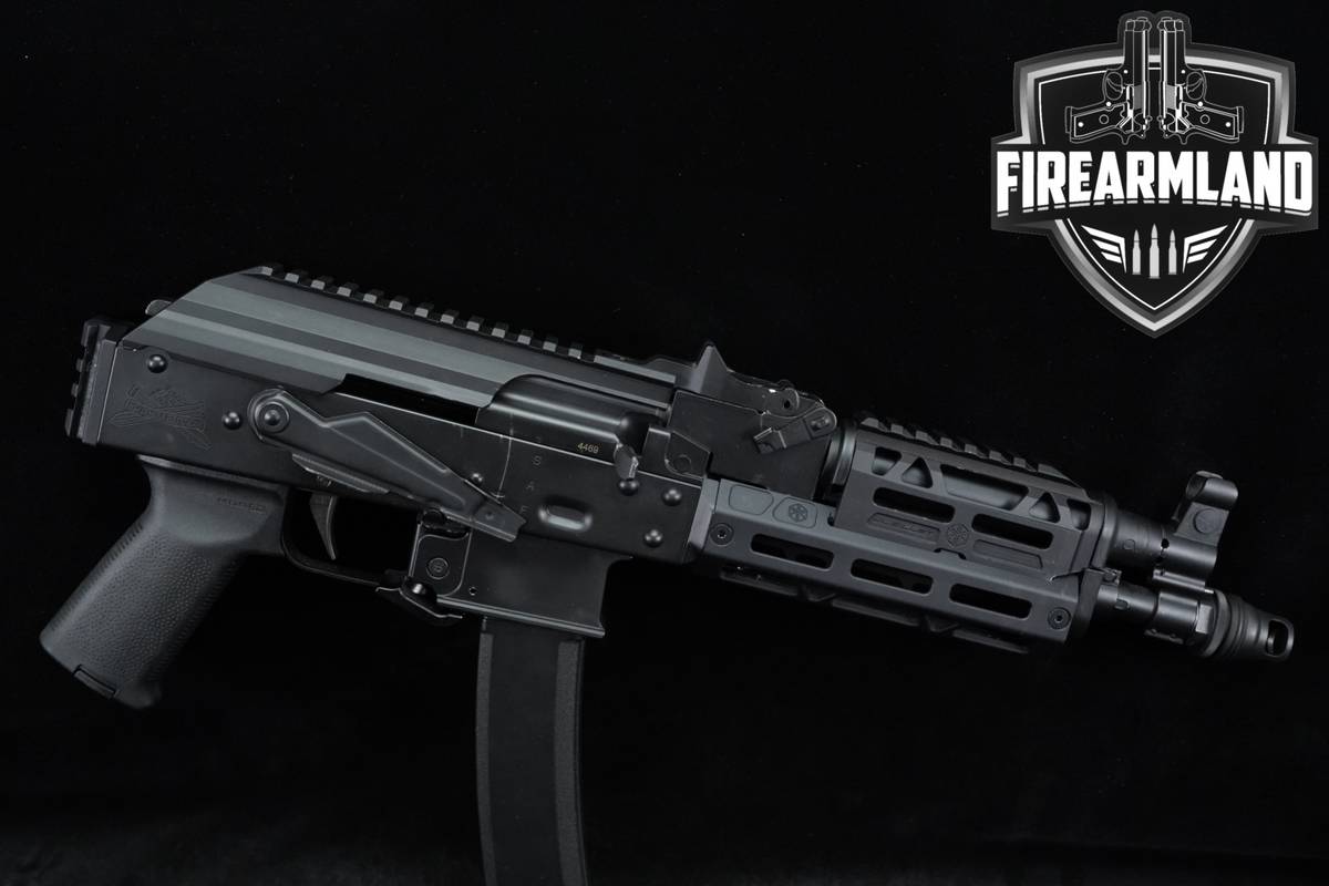 UPGRADED Palmetto State Armory PSA AKV AK-Pistol 9mm 9.75" +3MAGS