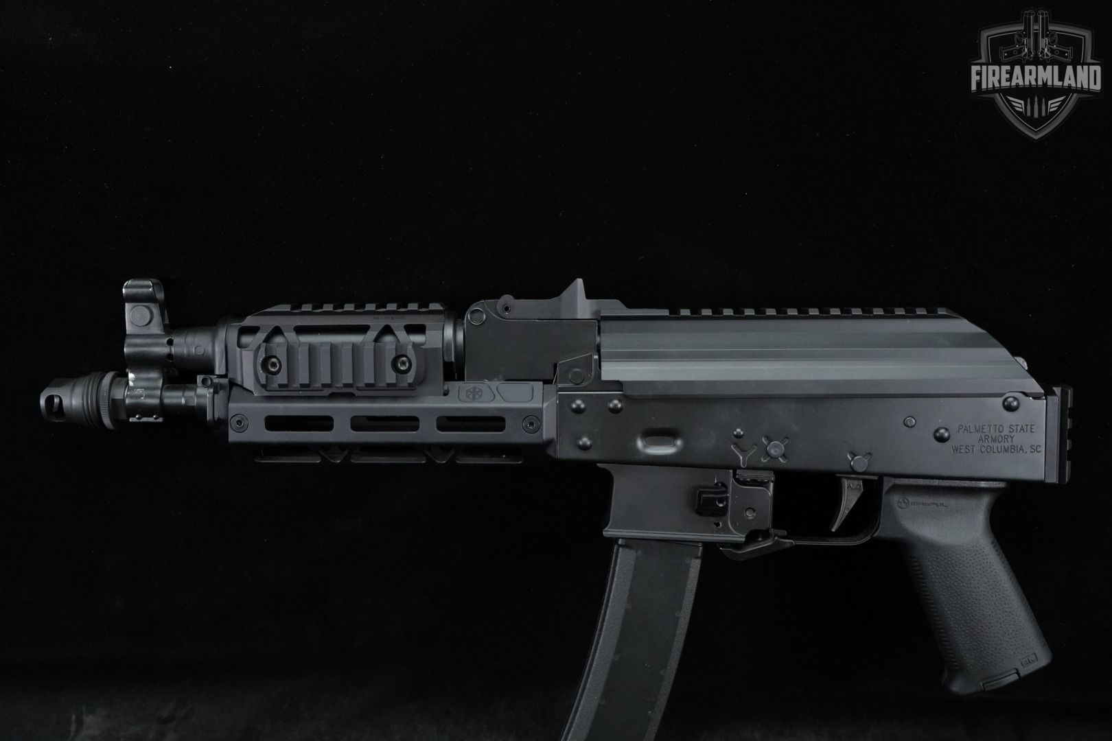 Upgraded Palmetto State Armory PSA AKV 9mm 9.75