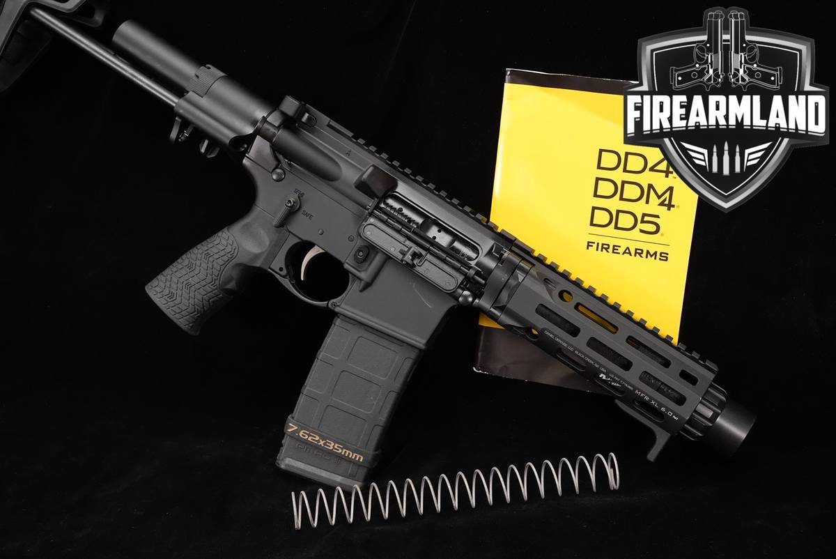 Daniel Defense DDM4 PDW 300 Blackout AR-15 AR15 7" MAXIM BRACE