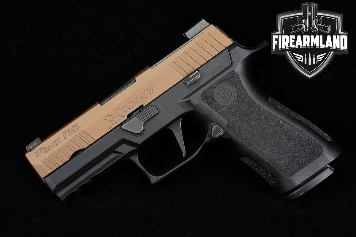 Sig Sauer P320 X-Series X-Carry 9mm 3.9" P-320 +2 MAGS, ORIG CASE & HOLSTER