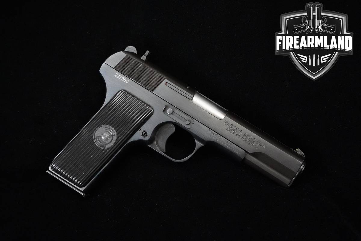 Zastava Arms M57A 7.62X25mm Tokarev 4.6" Blued Zastava M57A M57-A +2 MAGS