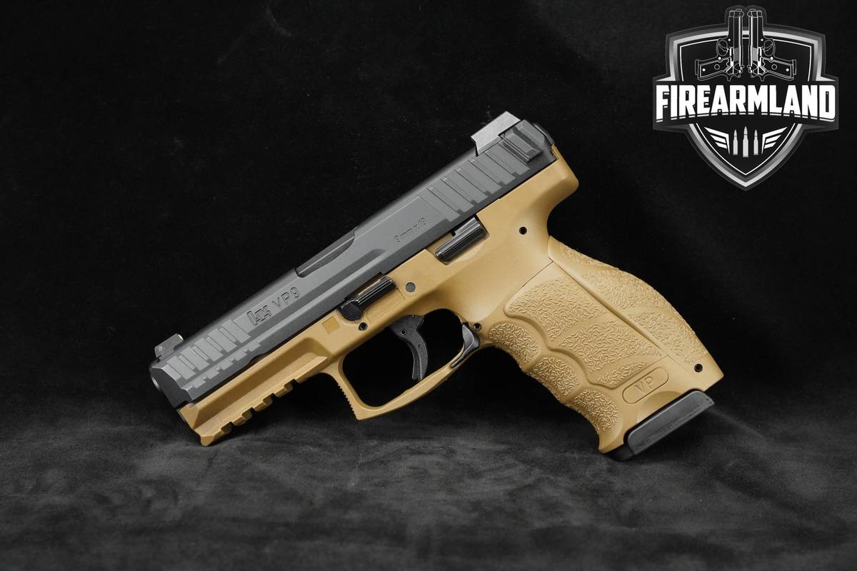 Heckler & Koch H&K-HK VP9 9mm FDE/Black H&K-HK VP-9 +2 MAGS & ORIG BOX