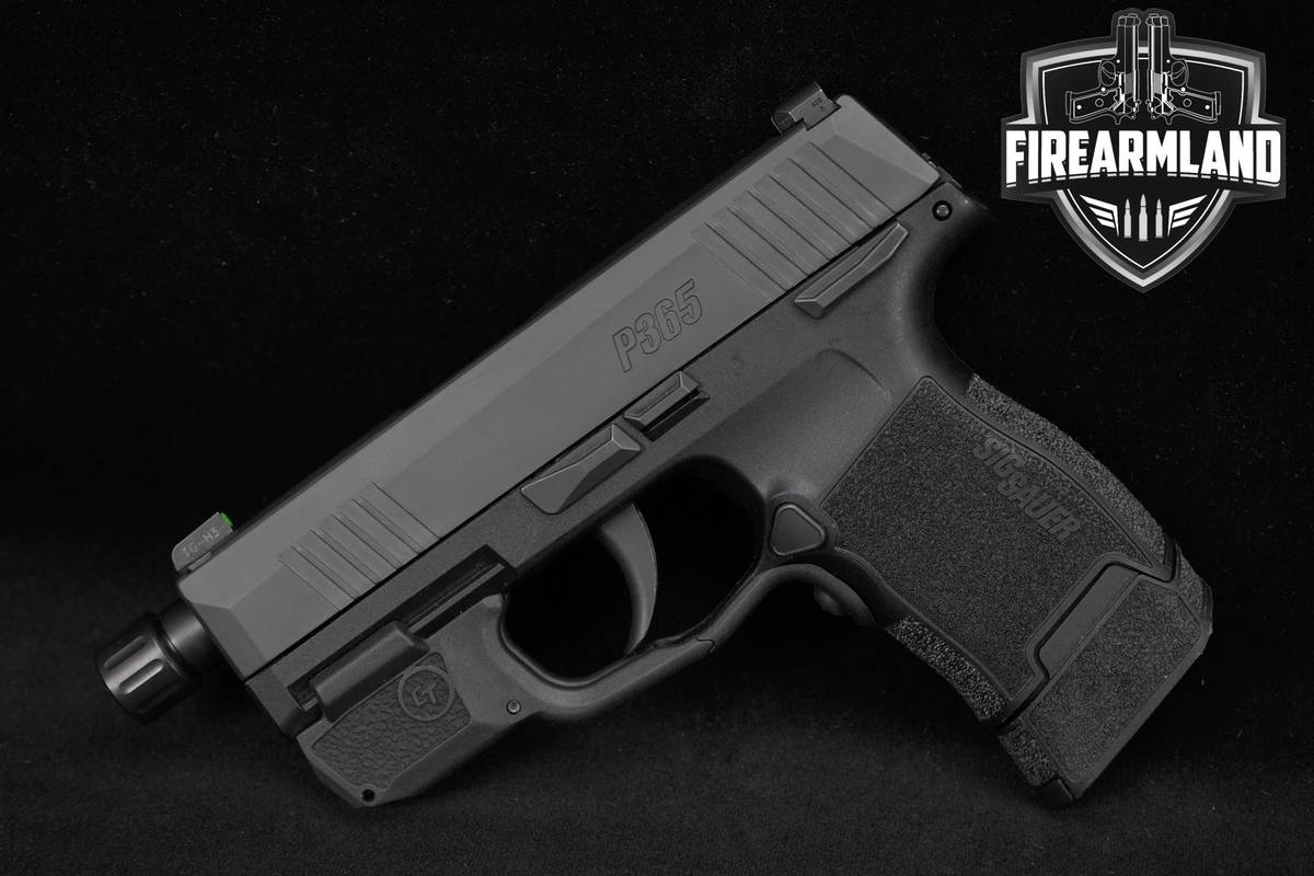 EDC Sig Sauer P365 Manual Safety (MS) 9mm 3.7" +3 MAGS, ORIG CASE & HOLSTER