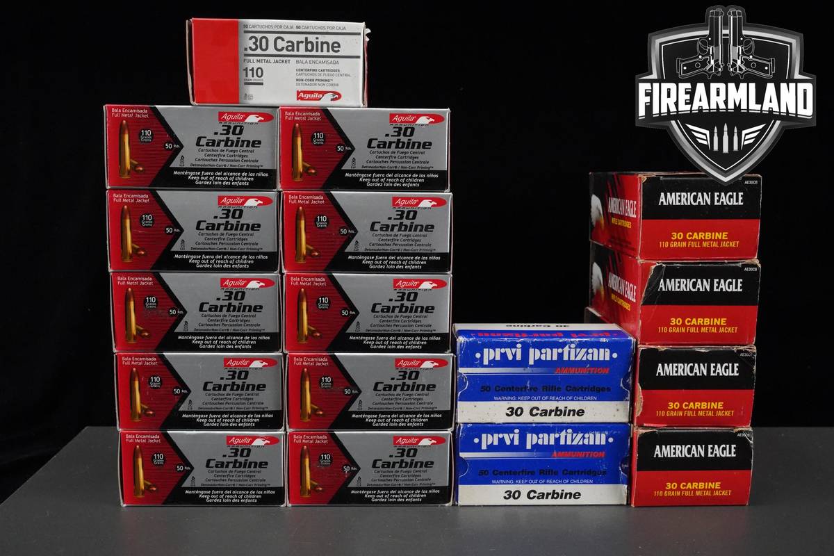 850 RDS! 30 Carbine Ammo