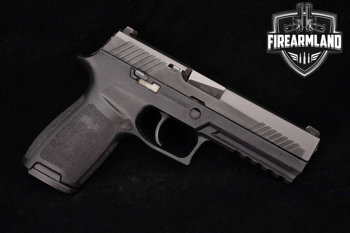 Sig Sauer P320 Full-Size 9mm 4.7" Nitron P 320 +3 MAGS & HOLSTER