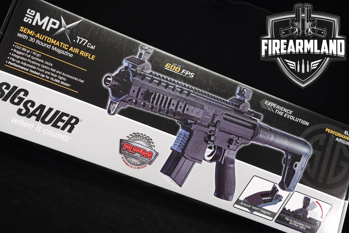 UNFIRED Sig Sauer MPX Air Rifle 177 AIRGUN +ORIG BOX