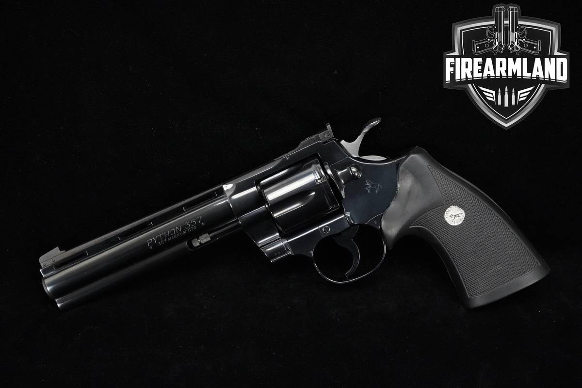 DESIRED 1980 Colt Custom Shop Python 357-Magnum 6" Blued Colt Python
