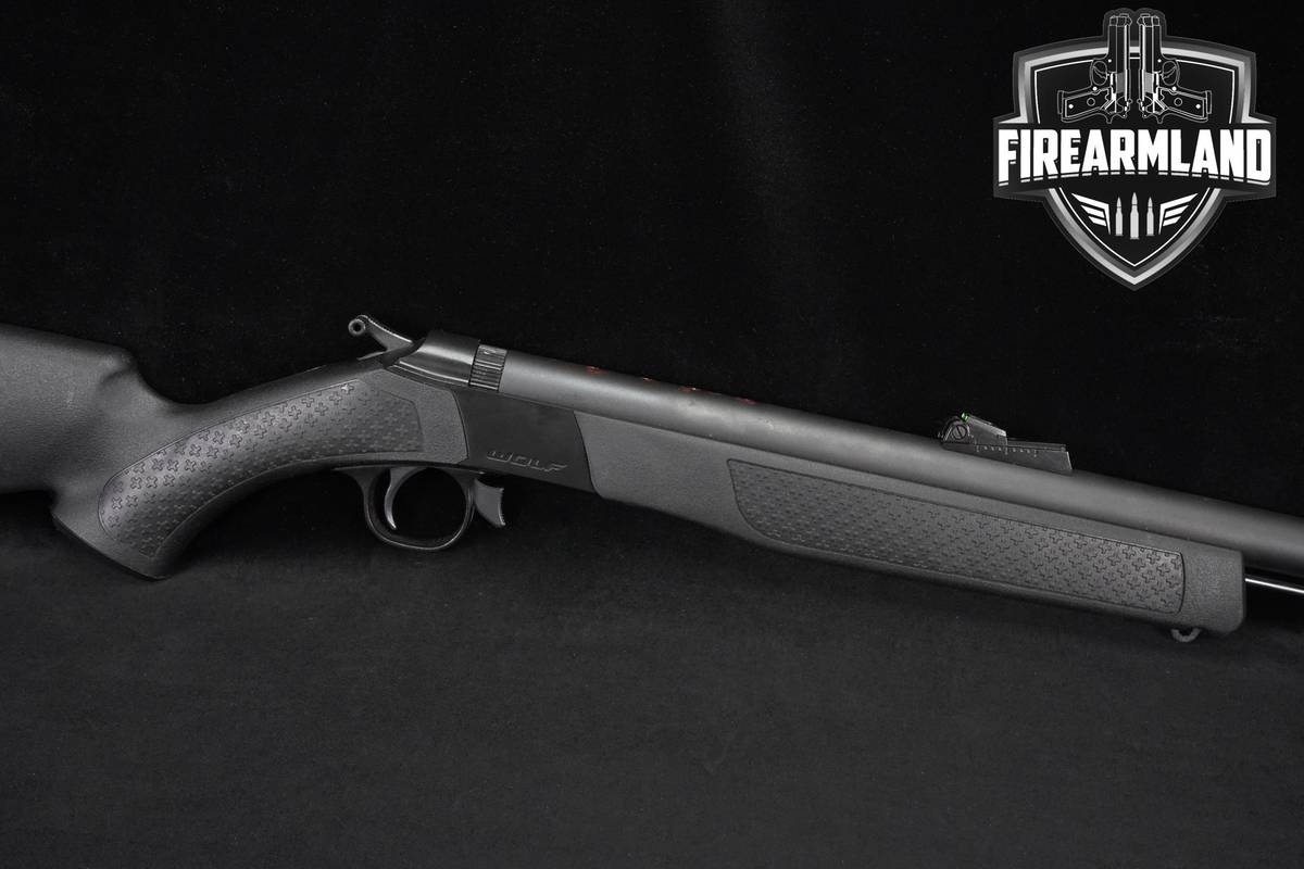 CVA Wolf 50 Cal Black Powder Single Shot 24" Blued & Synthetic