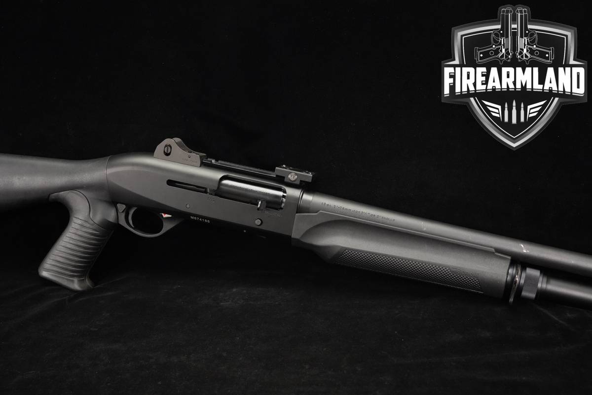 Benelli M2 Tactical 12-Gauge 18.5" Black & Synthetic M-2 Inertia-Driven
